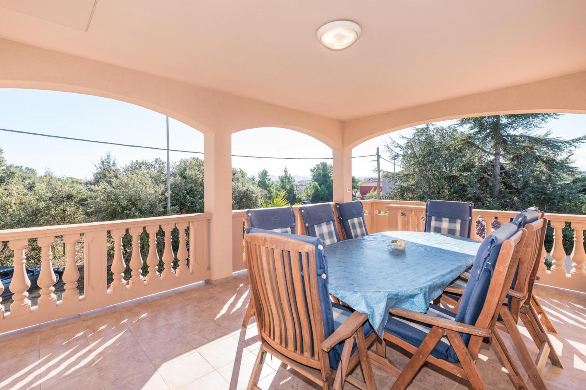 Family Friendly Pool House Ana - Happy Rentals Bibinje Luaran gambar